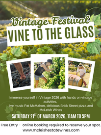 Vine to the Glass VTG Festival Saturday 21st of March